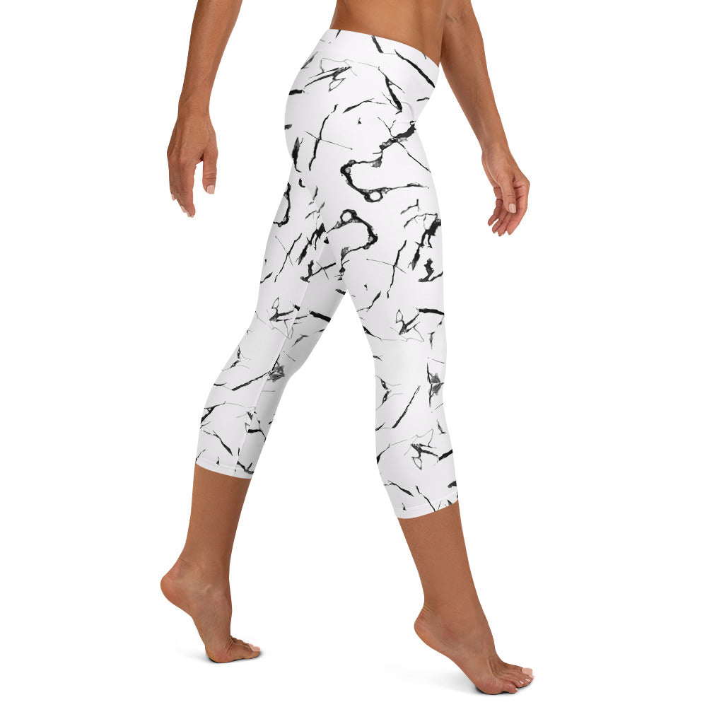 Marble - Capri Leggings -
