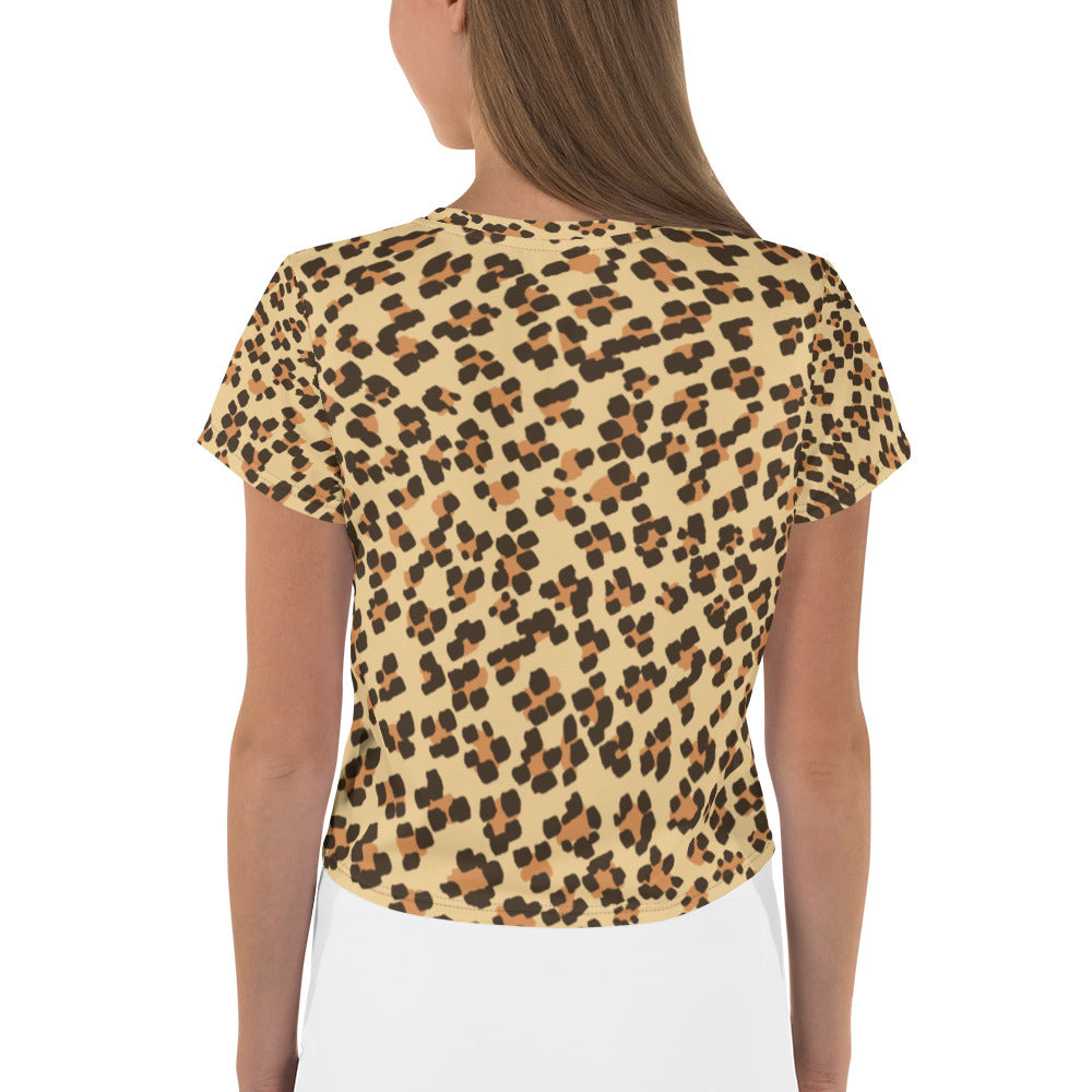 Leopardo - Crop Tee -