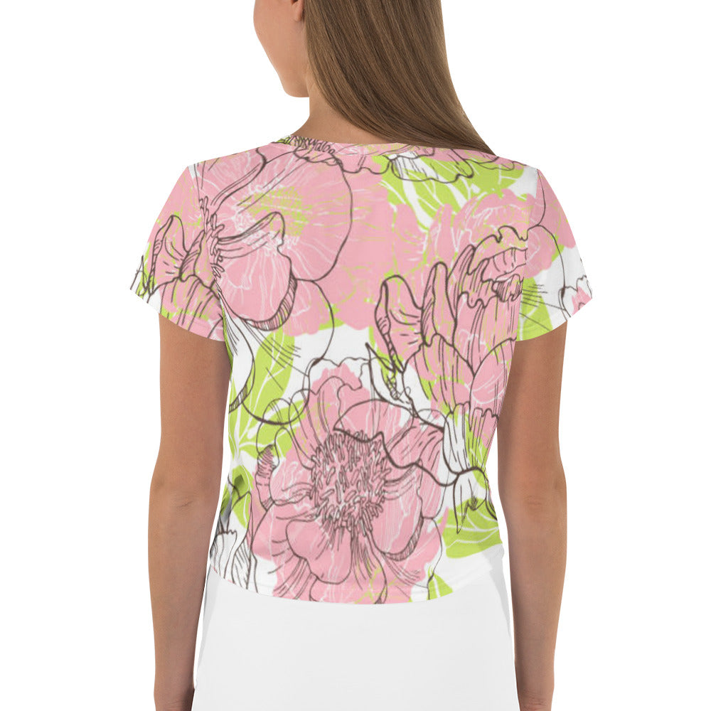 Fantasia di Fiori - Crop Tee -