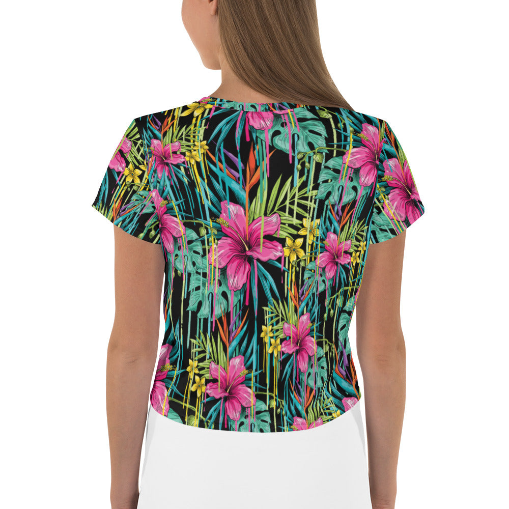 Rose - Crop Tee -