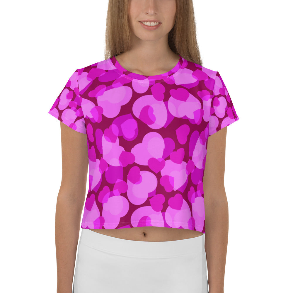 Cuoricini - Crop Tee -
