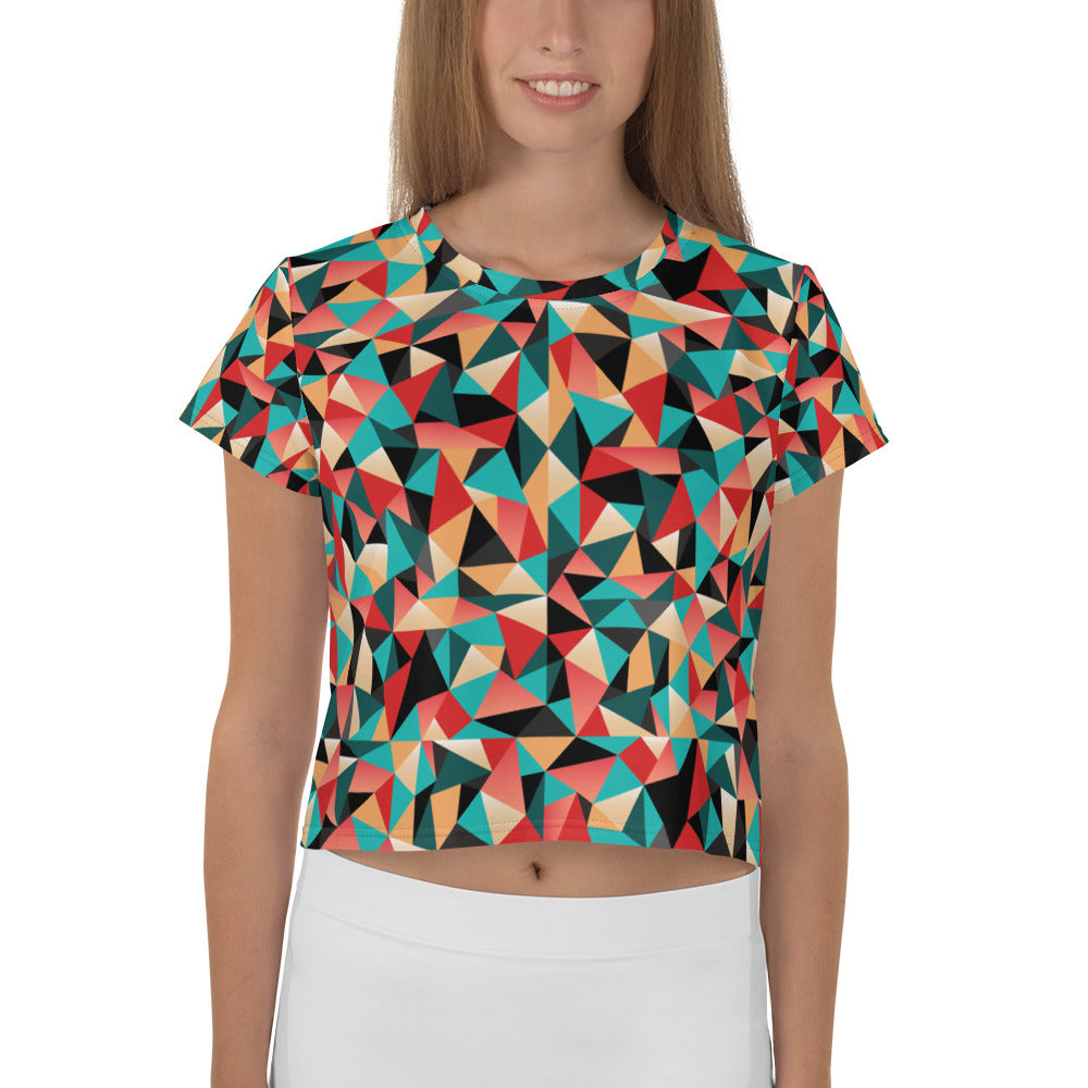 Caleidoscopio Crop Tee -