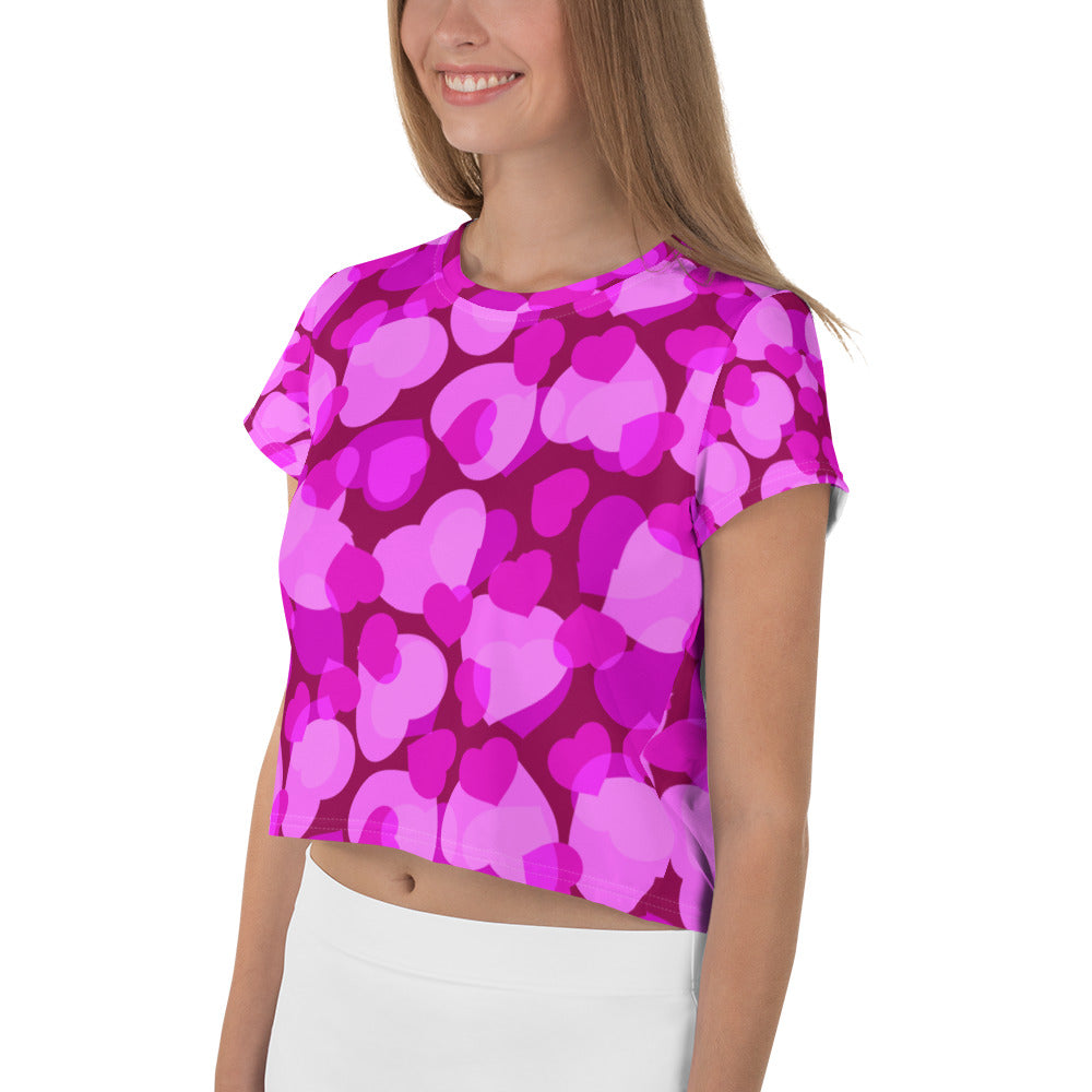 Cuoricini - Crop Tee -
