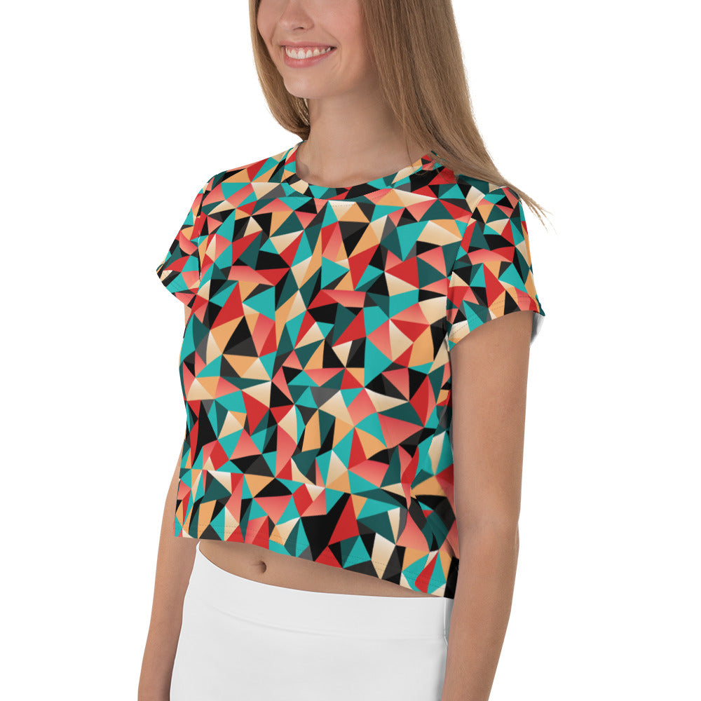 Caleidoscopio Crop Tee -