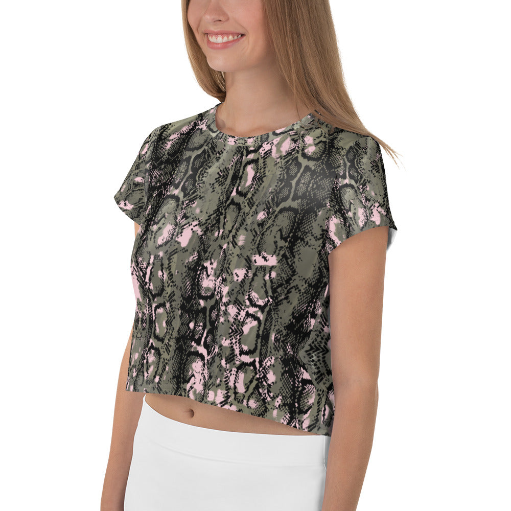 Macchie Rosa - Crop Tee -