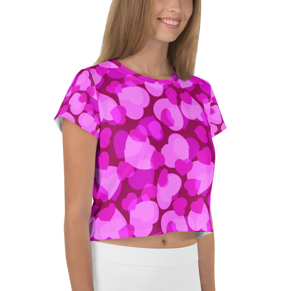 Cuoricini - Crop Tee -