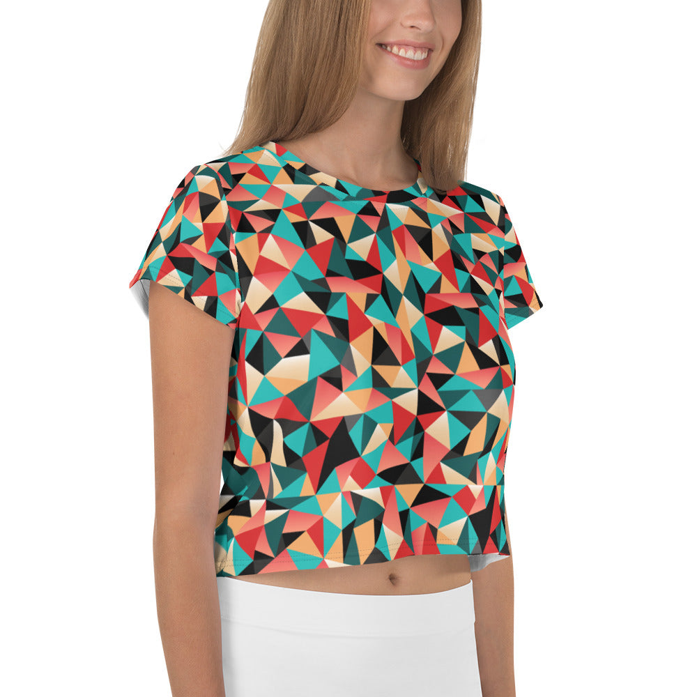 Caleidoscopio Crop Tee -