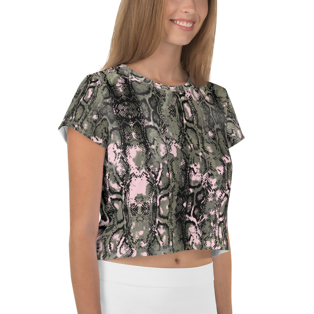 Macchie Rosa - Crop Tee -