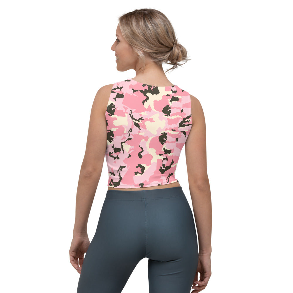 Camo Rosa - Crop Top -