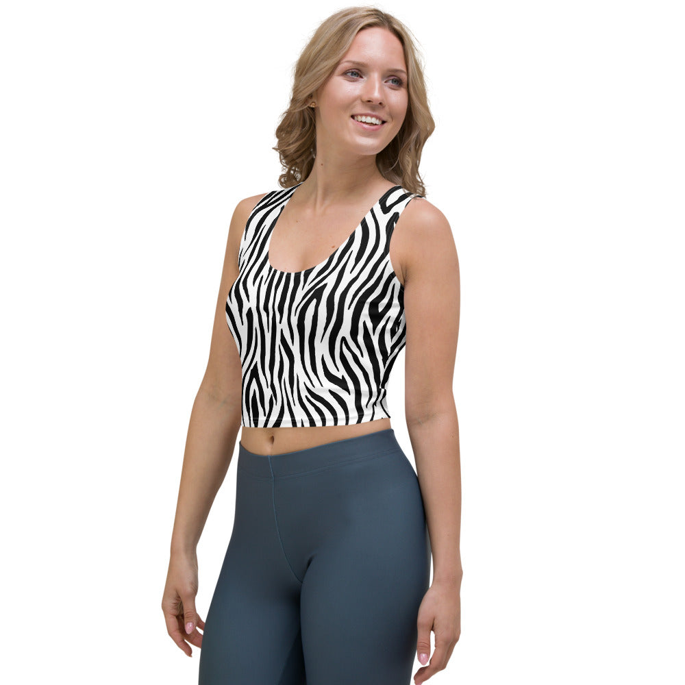 Zebra - Crop Top -