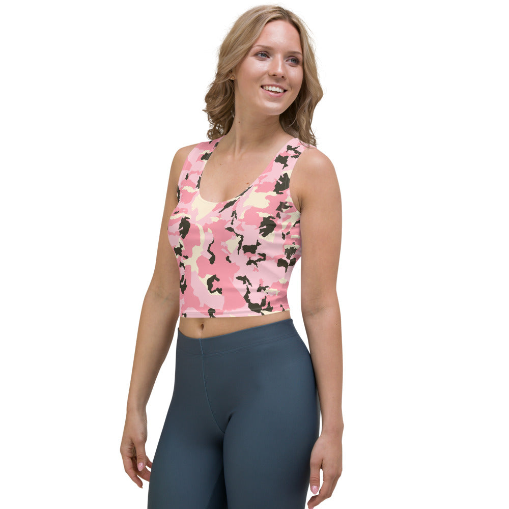 Camo Rosa - Crop Top -