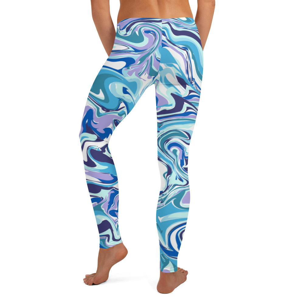 Onde Blu- Leggings