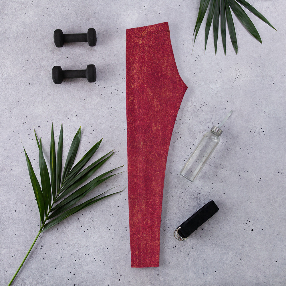 Rosso Pompei - Leggings -