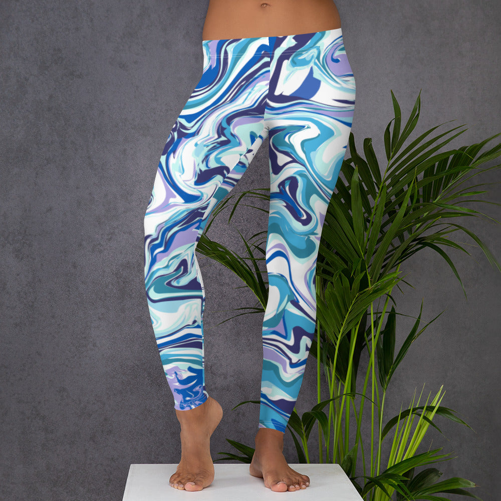 Onde Blu- Leggings