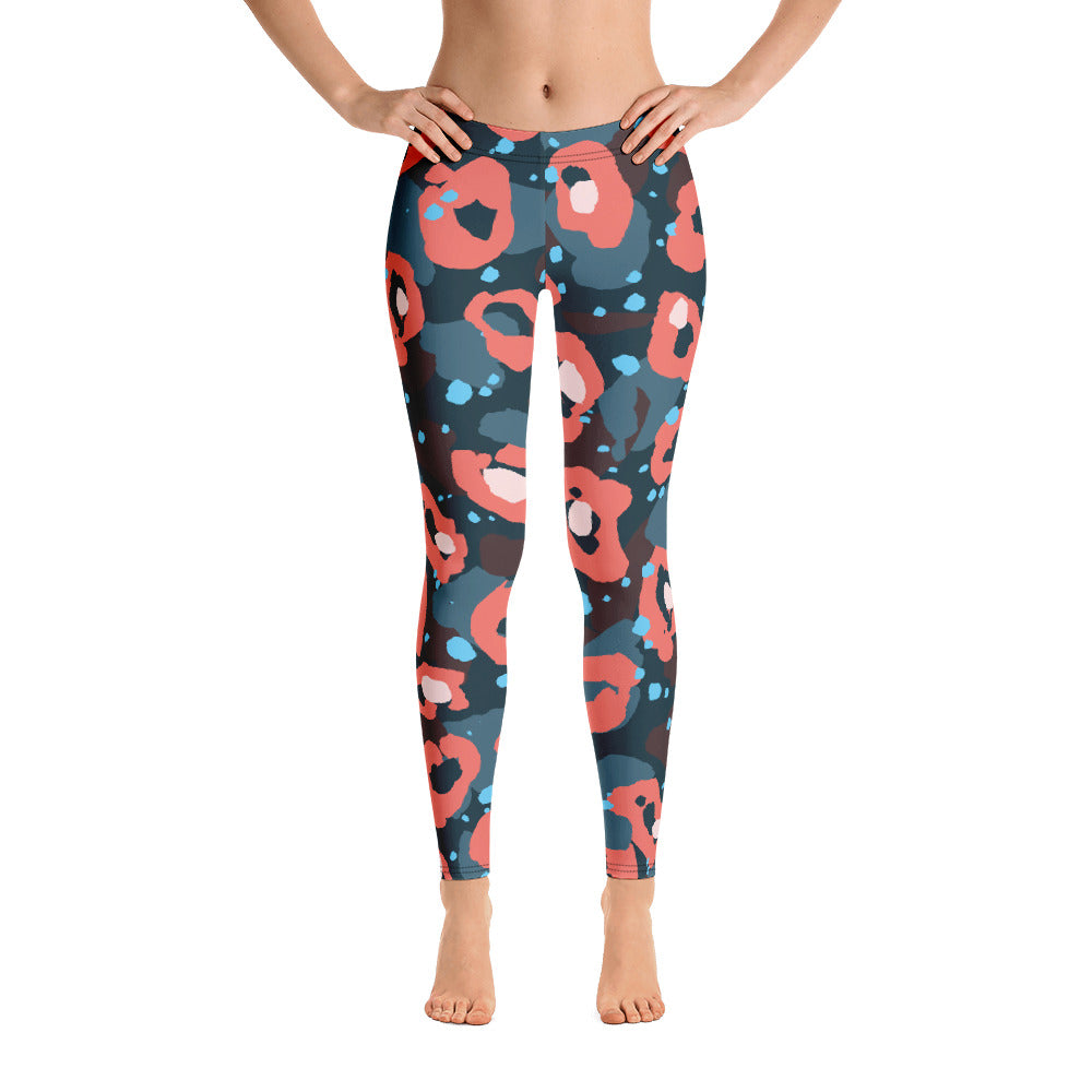 Leopardo Rosso - Leggings -
