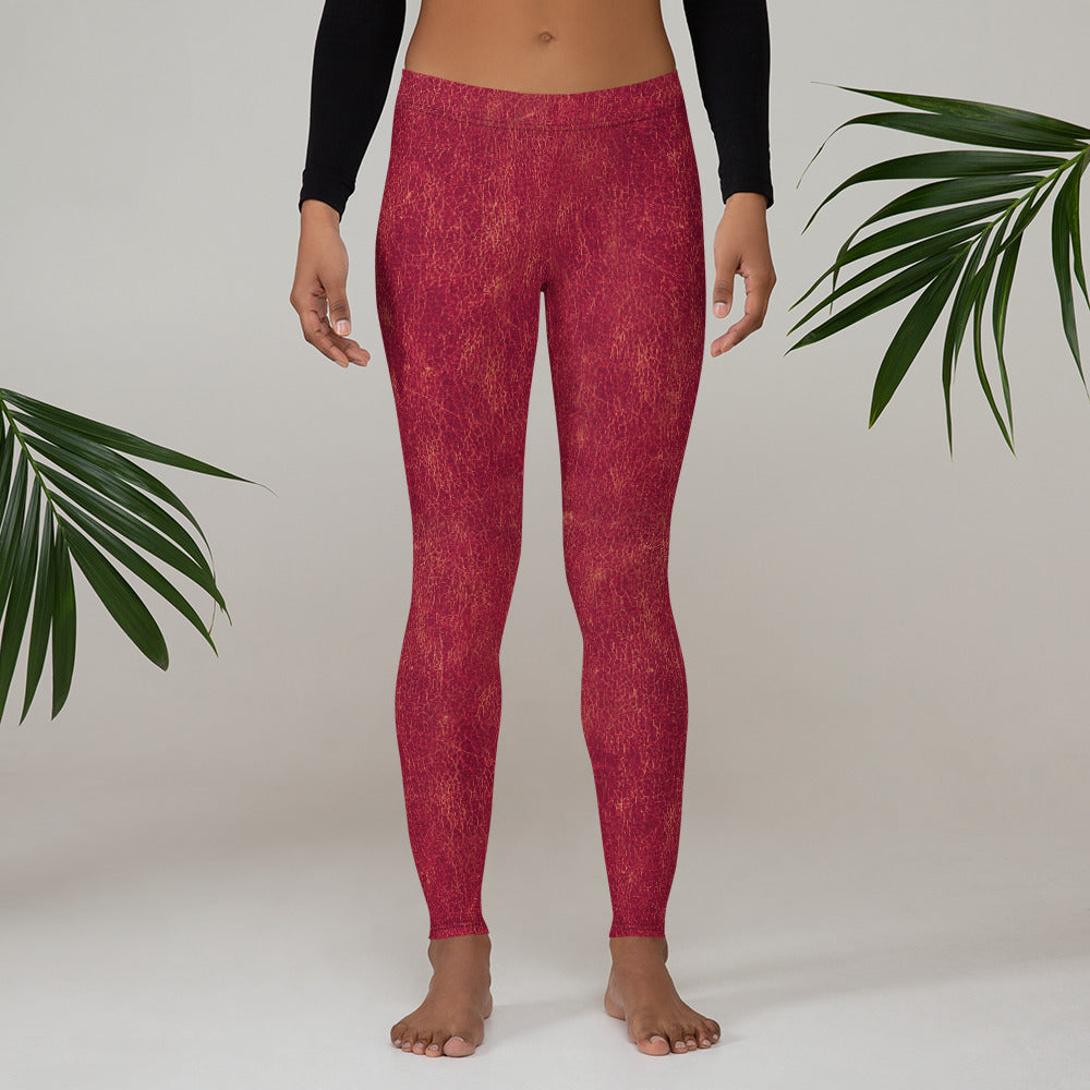 Rosso Pompei - Leggings -
