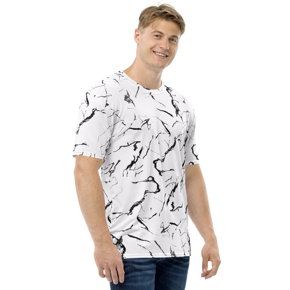 Marble - T-Shirt Girocollo Uomo -