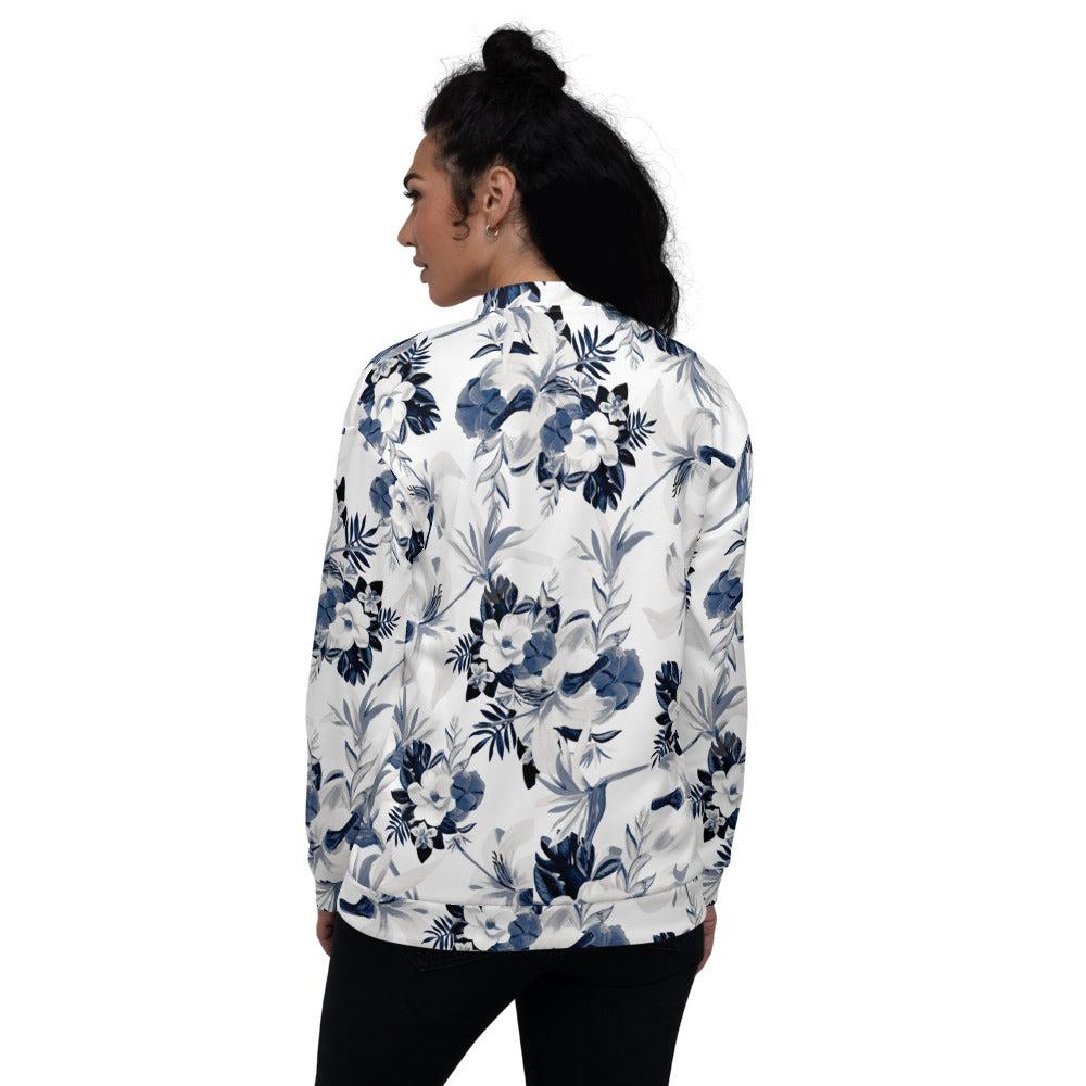Bianco e Nero - Giacca Bomber Unisex -