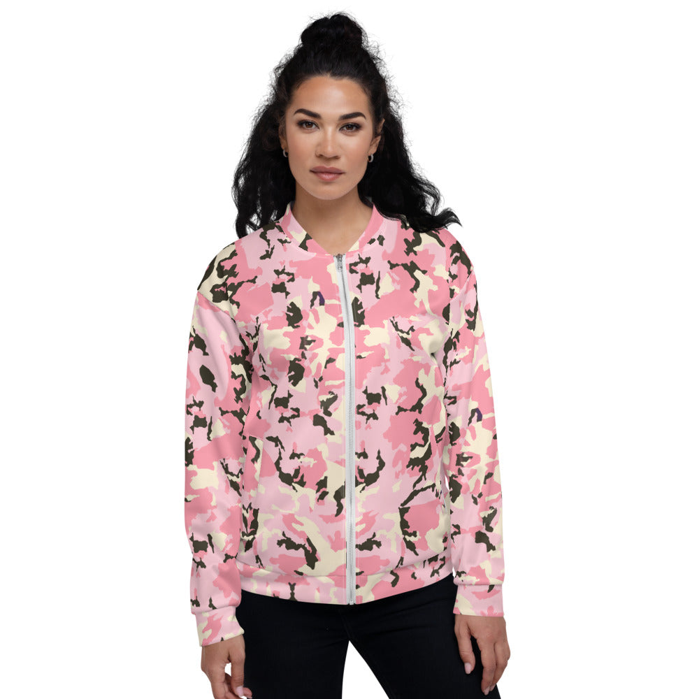 Camo Rosa - Giacca Bomber Unisex -