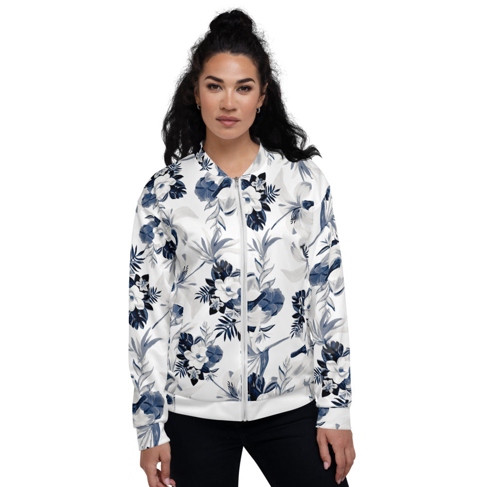Bianco e Nero - Giacca Bomber Unisex -