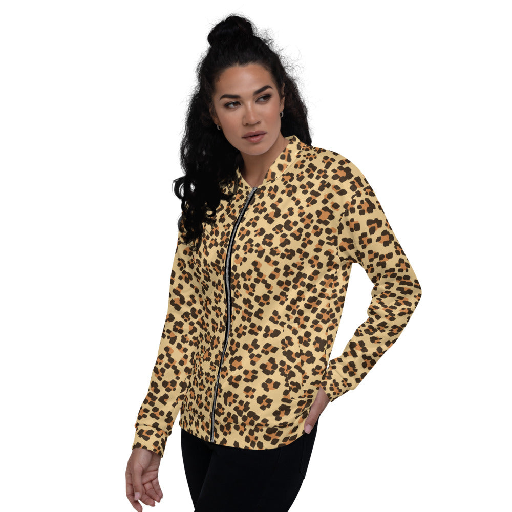 Leopardo - Giacca Bomber Unisex -