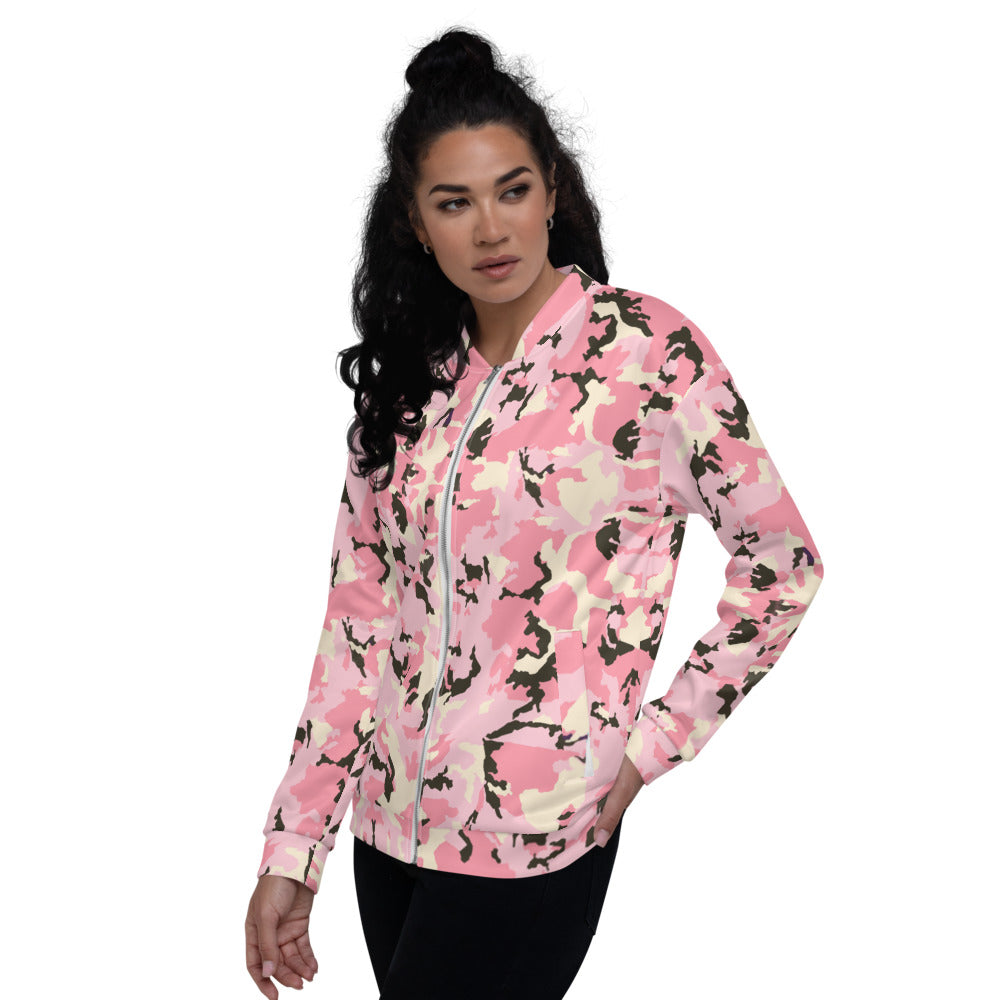 Camo Rosa - Giacca Bomber Unisex -