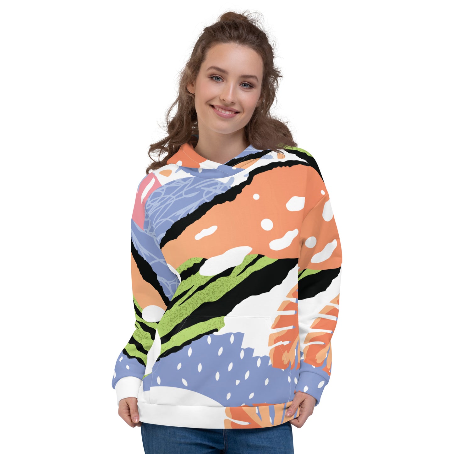 Fondale Marino - Felpa Unisex con Cappuccio -