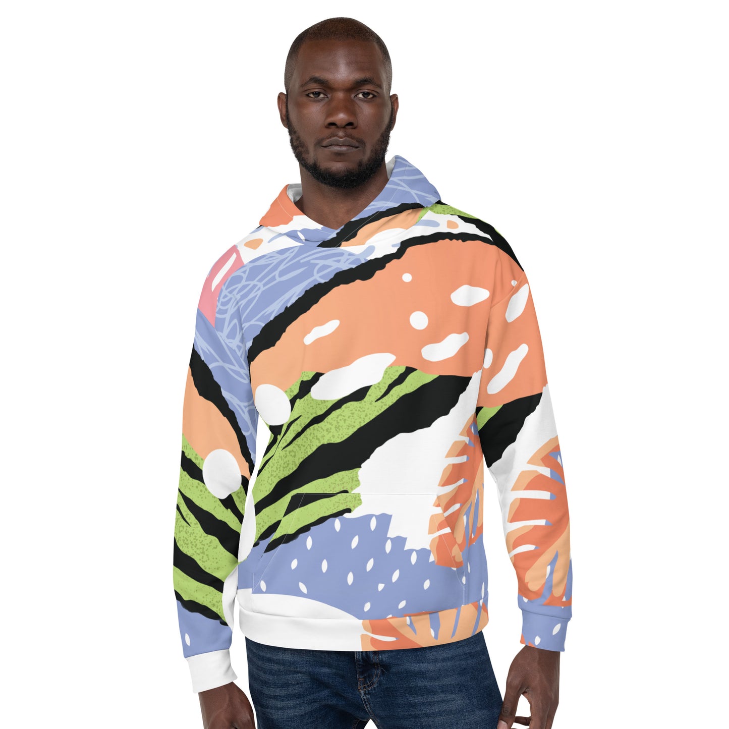 Fondale Marino - Felpa Unisex con Cappuccio -