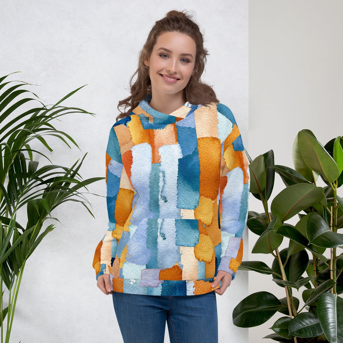 Colori - Felpa Unisex con Cappuccio -