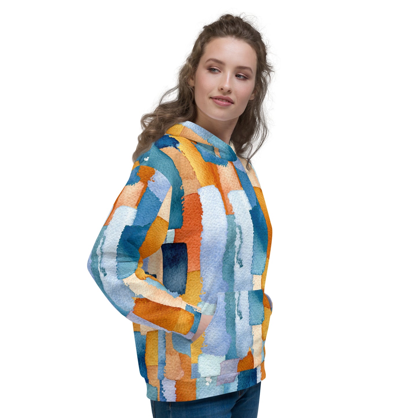 Colori - Felpa Unisex con Cappuccio -