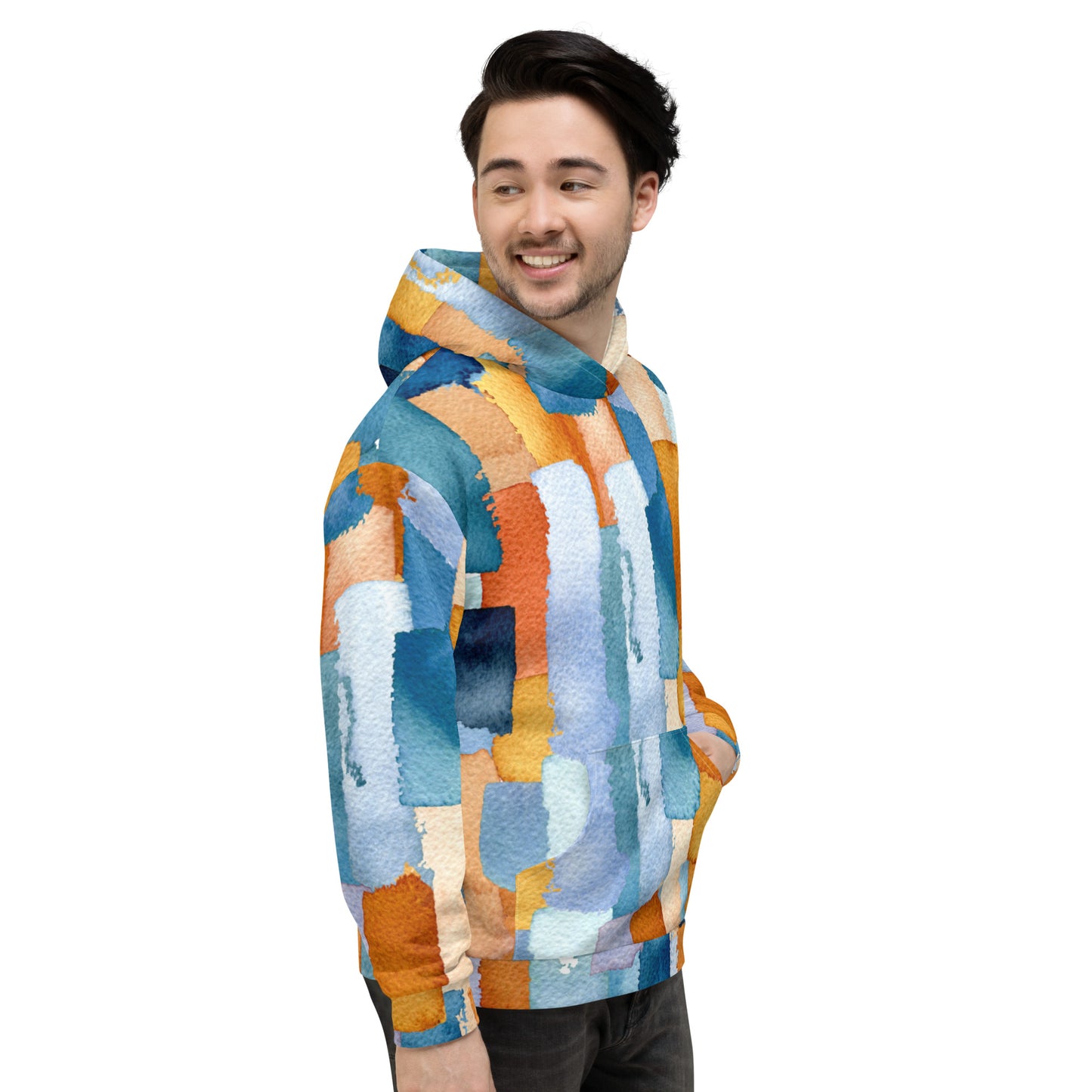 Colori - Felpa Unisex con Cappuccio -