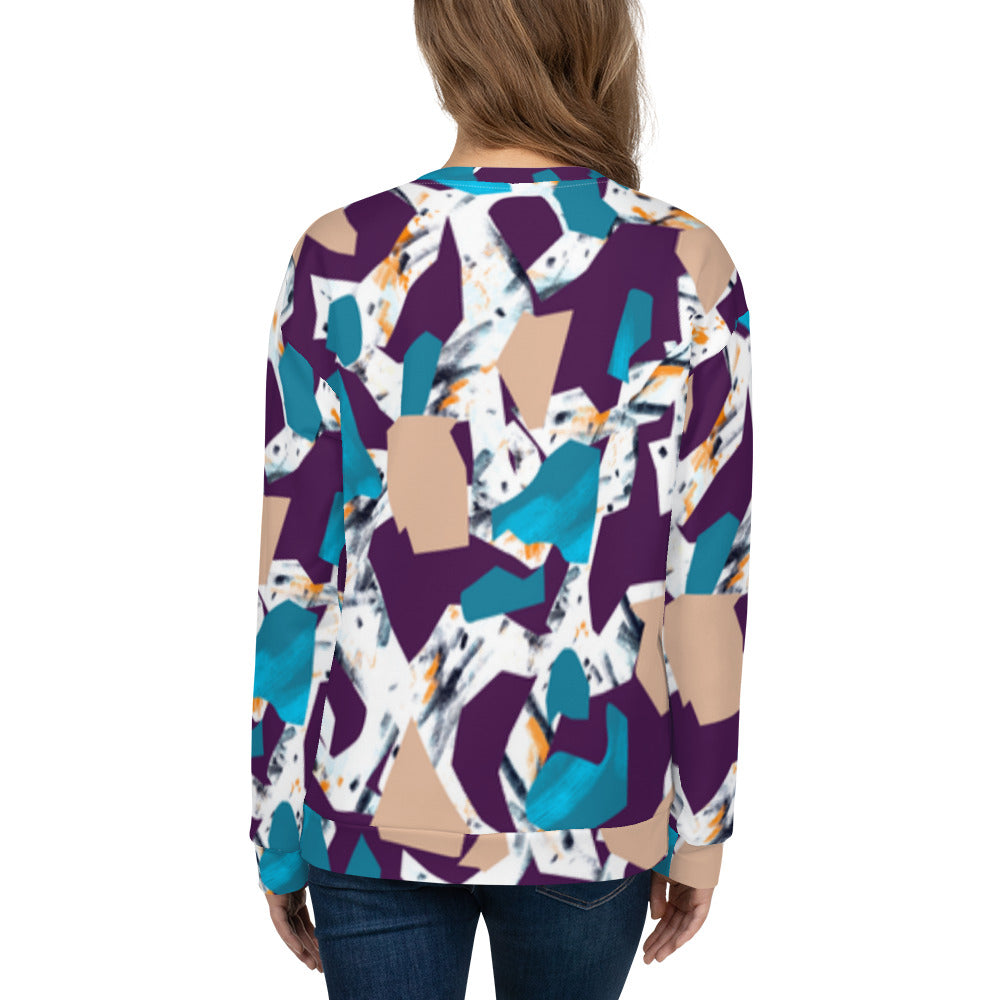 Astratto - Felpa Unisex Girocollo