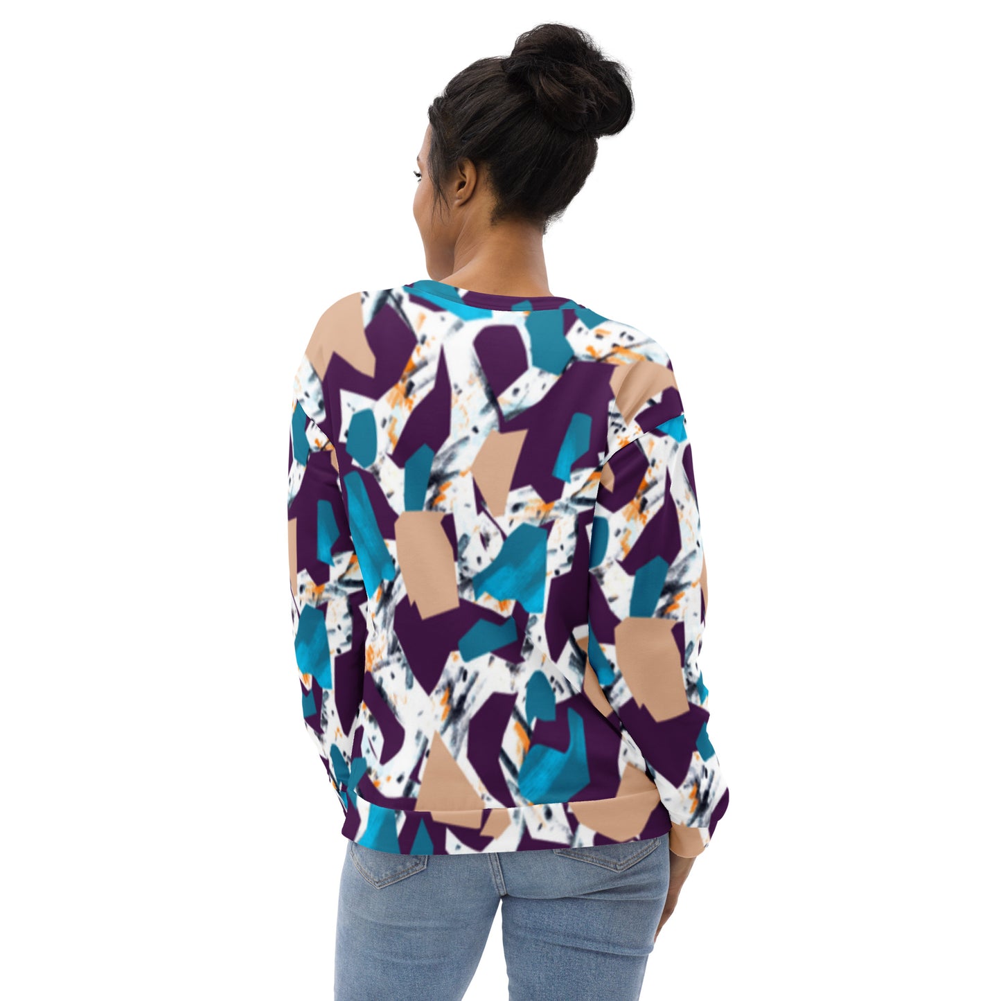 Astratto - Felpa Unisex Girocollo