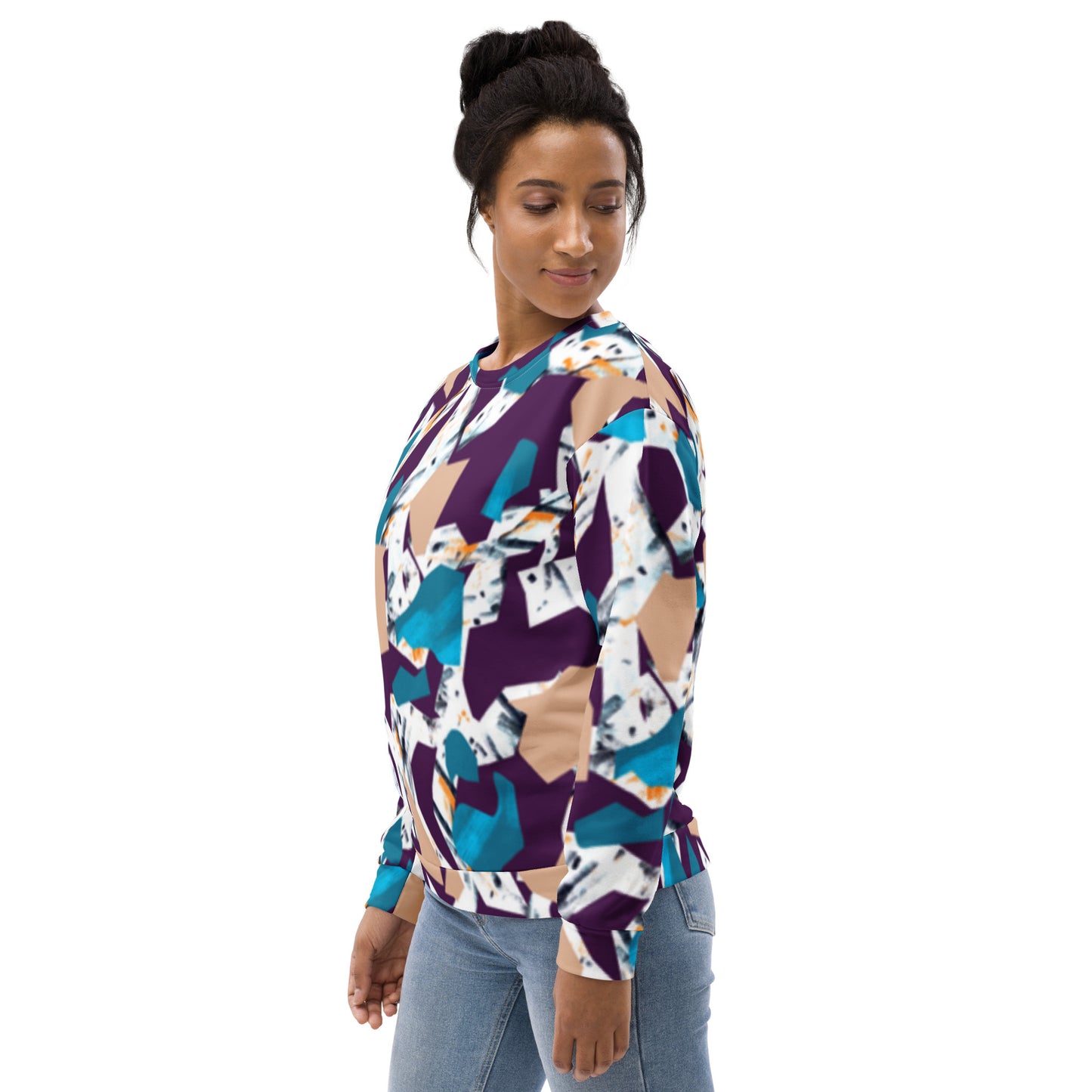 Astratto - Felpa Unisex Girocollo