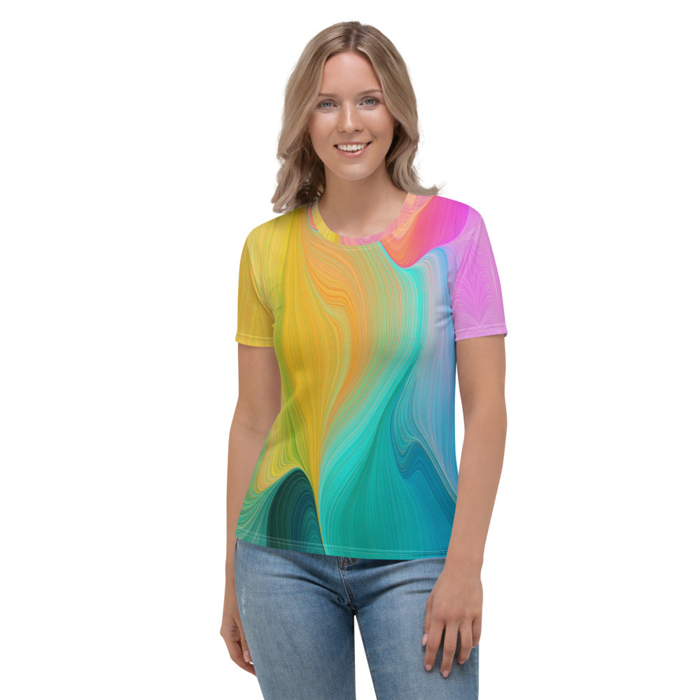 Alba -T-Shirt Girocollo Donna -