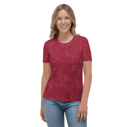 Rosso Pompei - T-Shirt Girocollo -