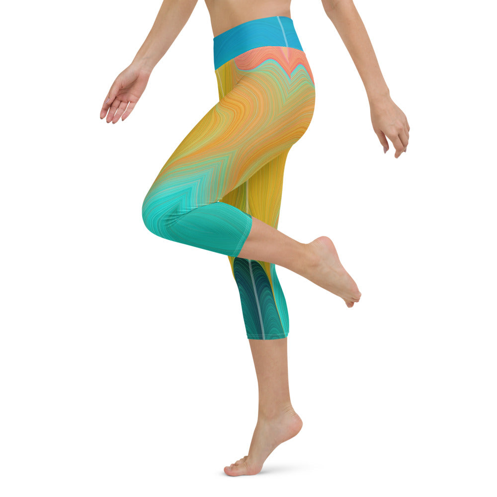 Alba - Yoga Capris Leggings -