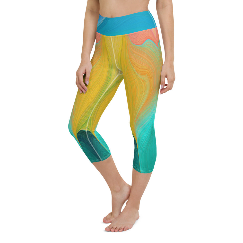 Alba - Yoga Capris Leggings -