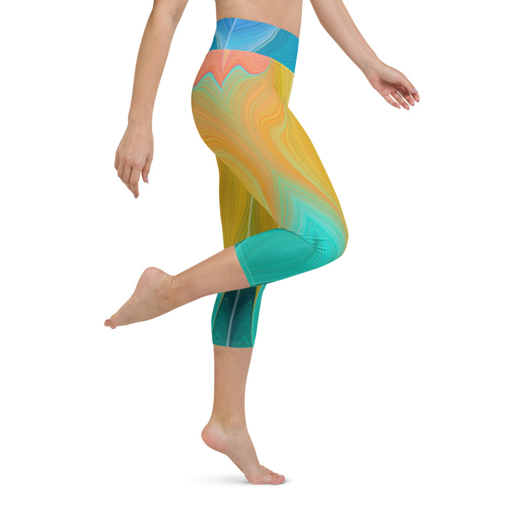 Alba - Yoga Capris Leggings -