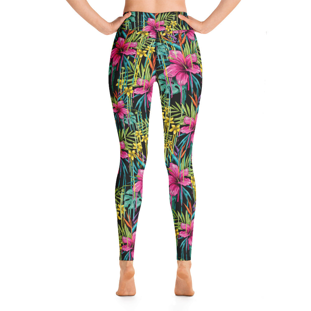 Rose -Yoga Leggings -