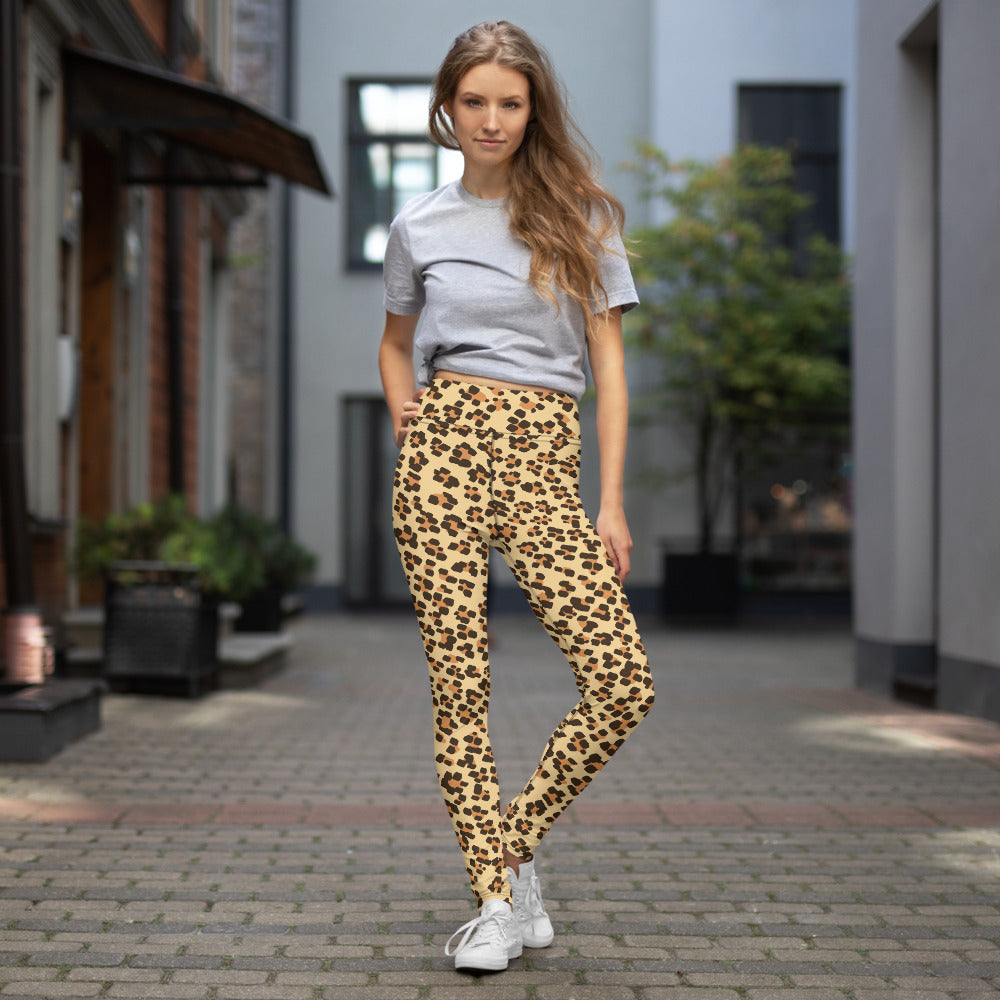 Leopardo - Yoga Leggings -