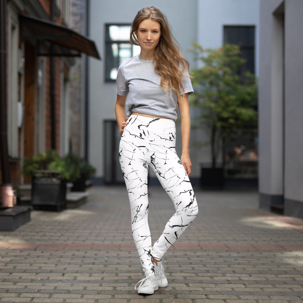 Marble - Yoga Leggings