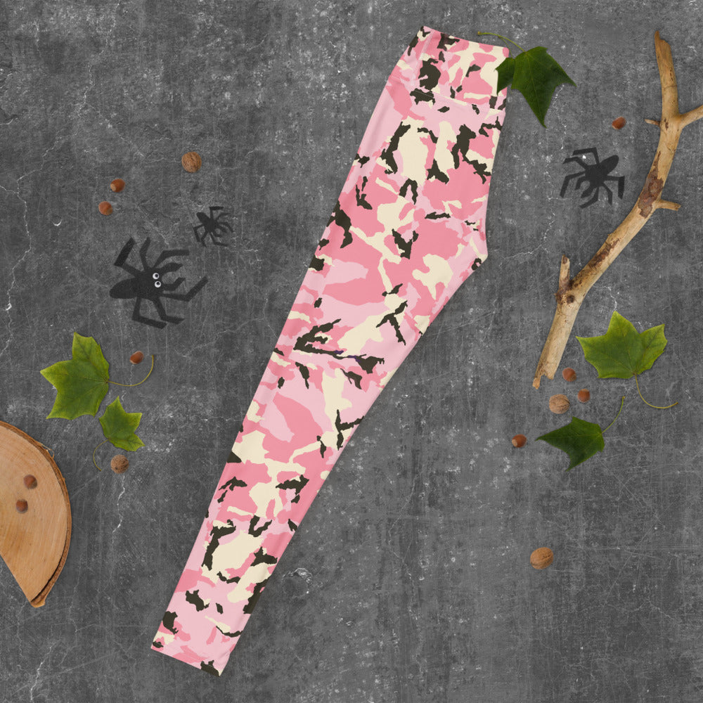 Camo Rosa - Yoga Leggings -