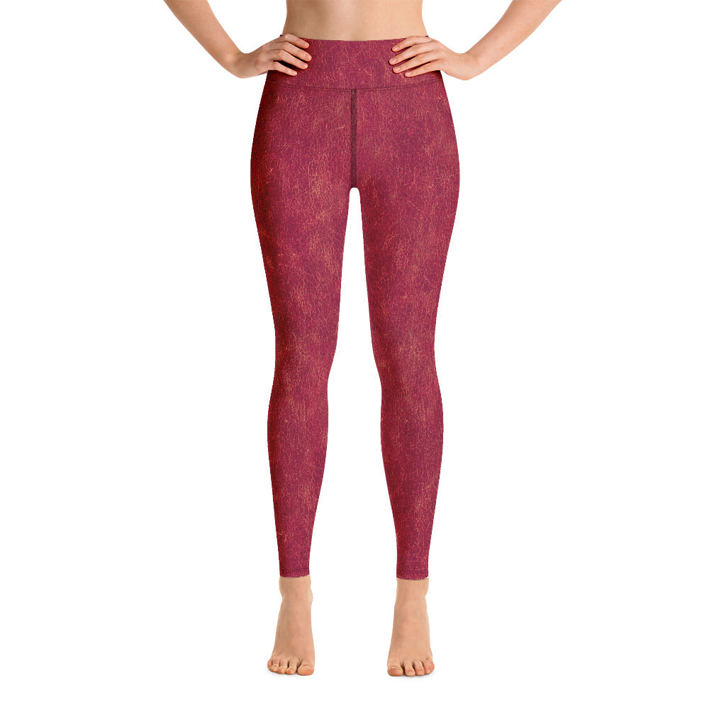 Rosso Pompei - Yoga Leggings -