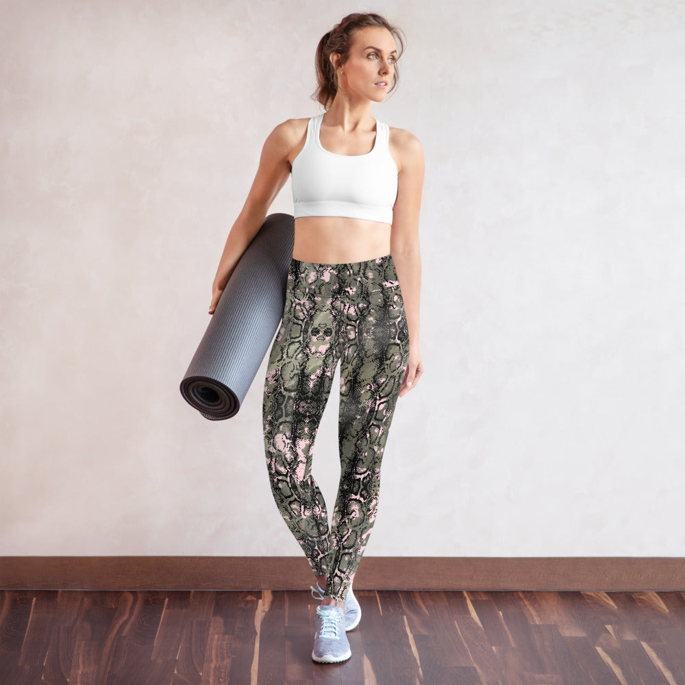 Macchie Rosa - Yoga Leggings -