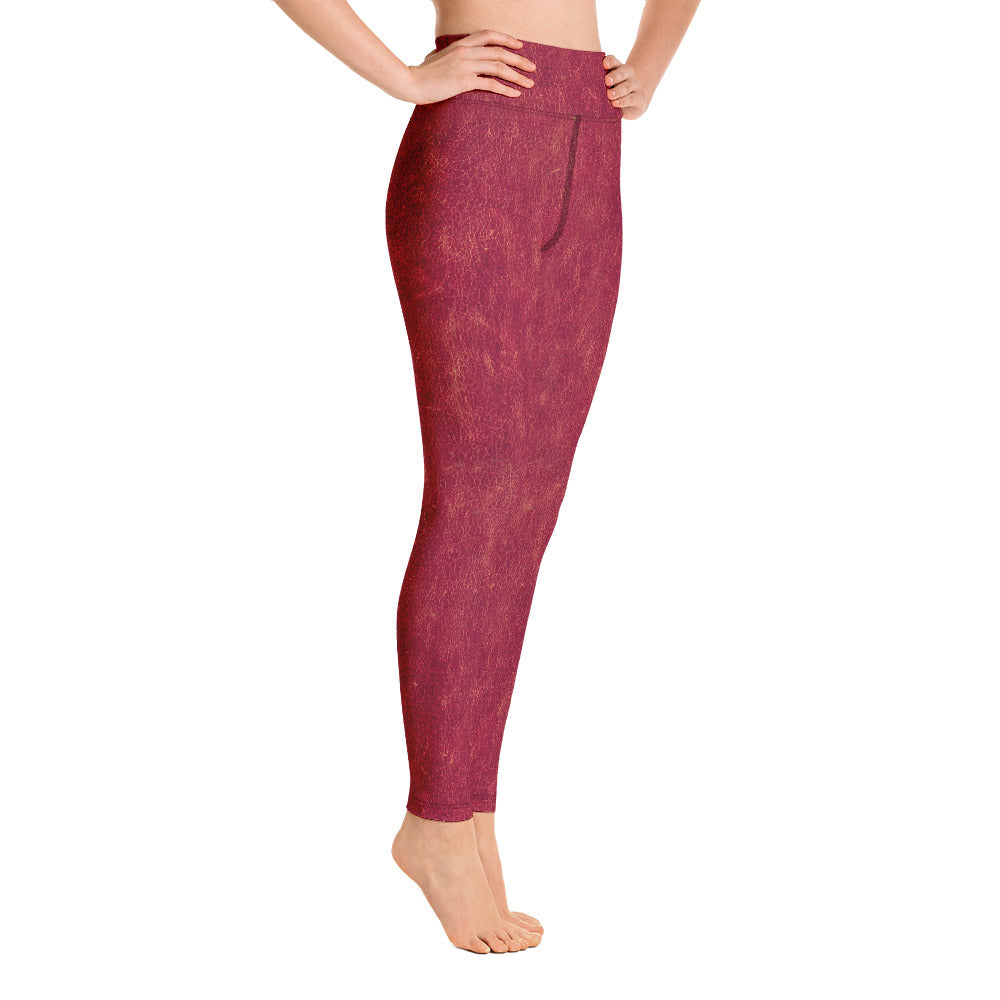 Rosso Pompei - Yoga Leggings -