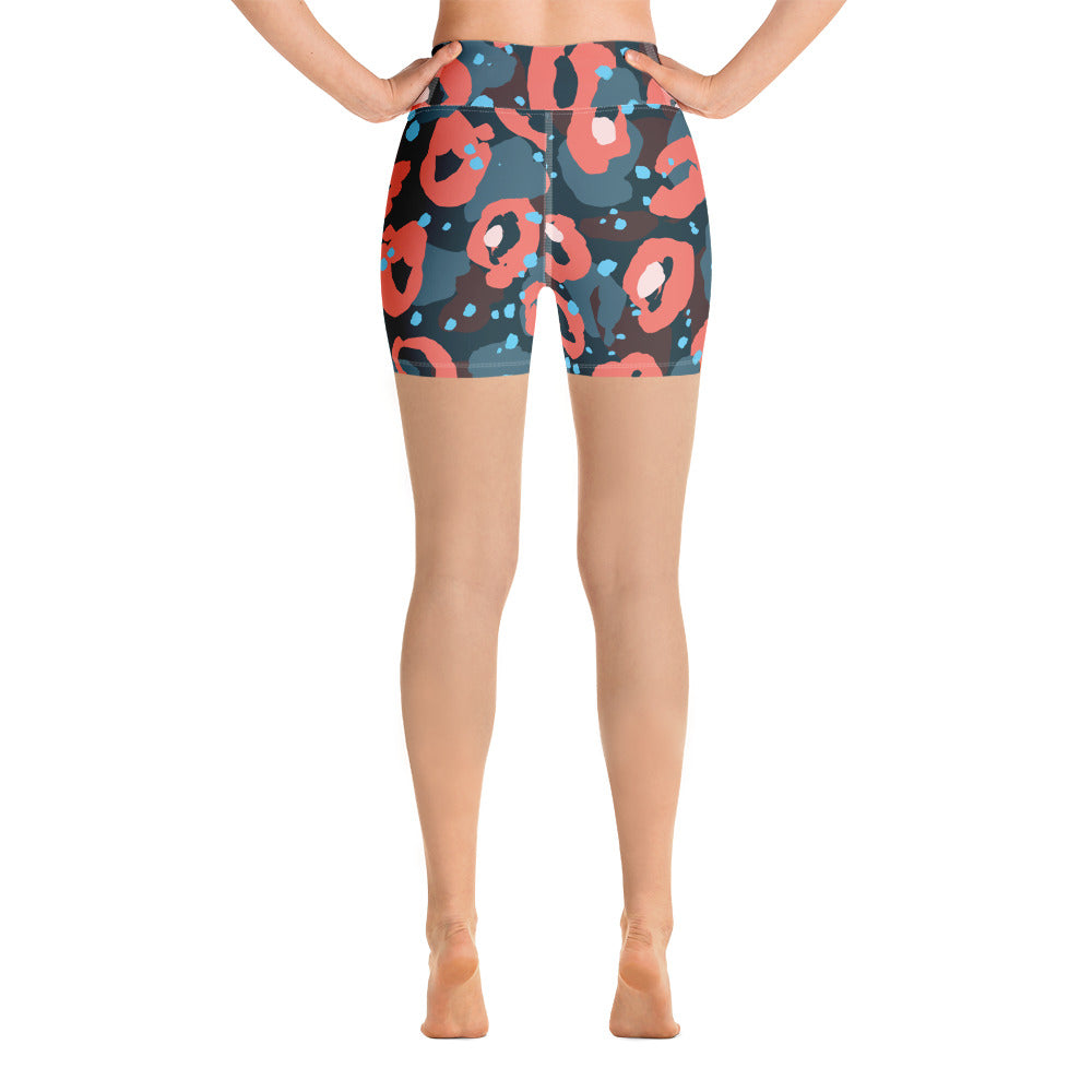 Leopardo Rosso - Yoga Short -