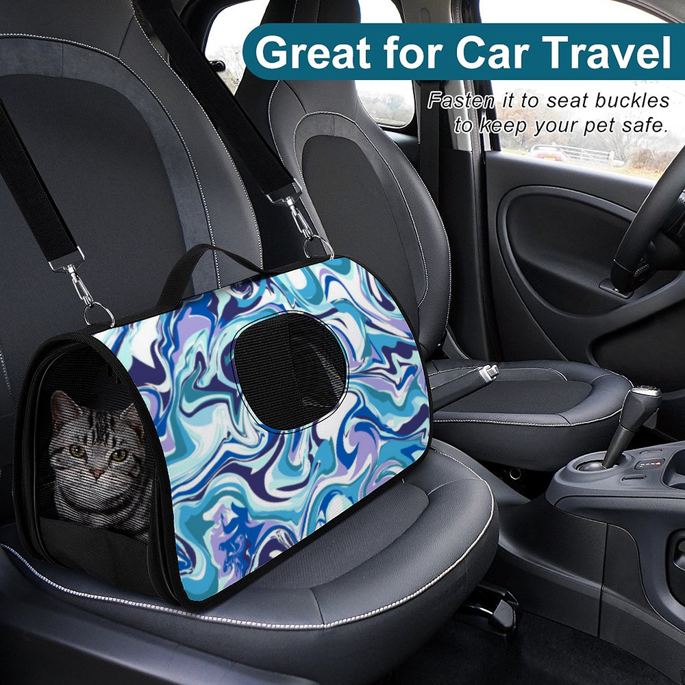 Custom Mesh Breathable Backpack Portable Pet Bag