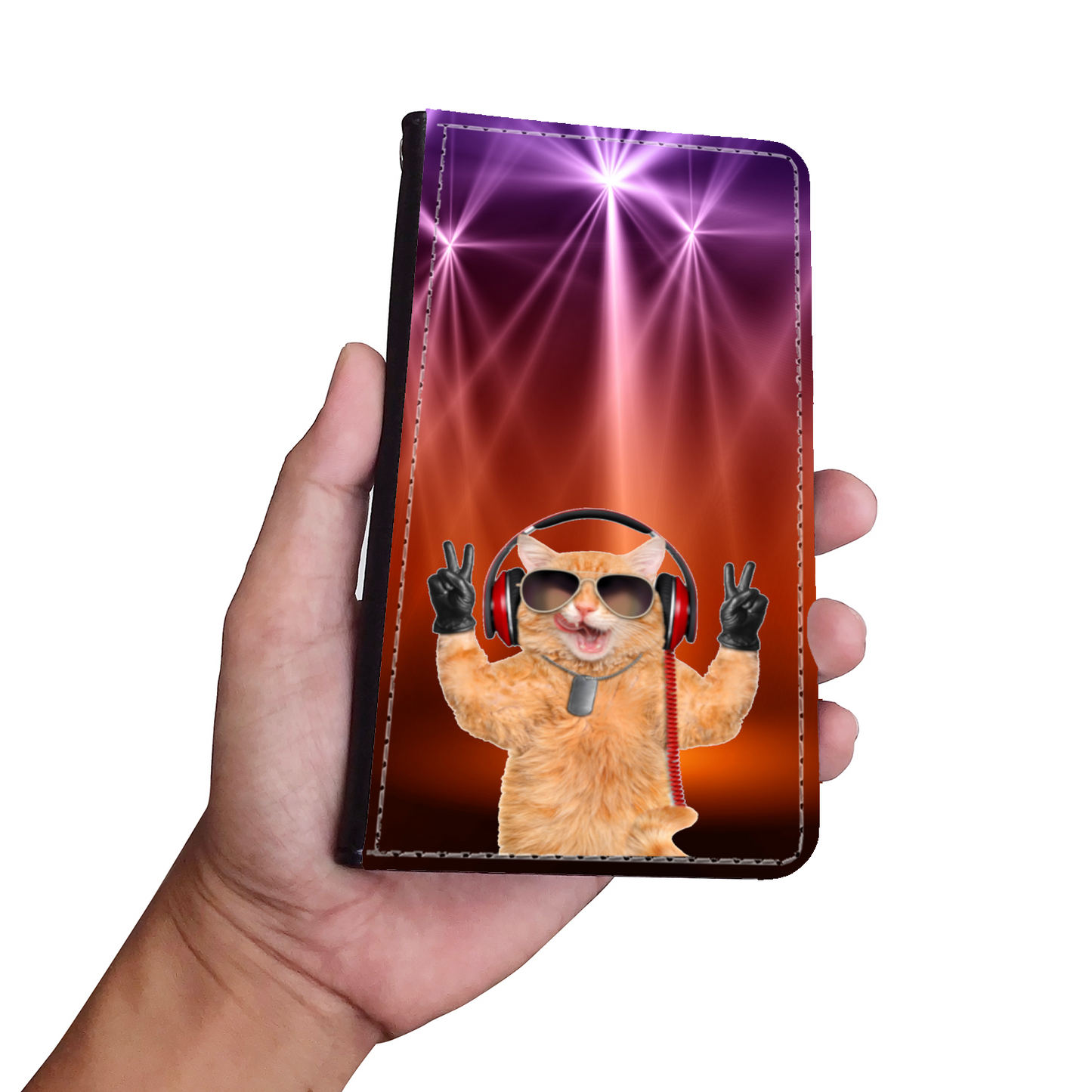 I Love Music - Custodia per Smartphone iPhone/Galaxy -