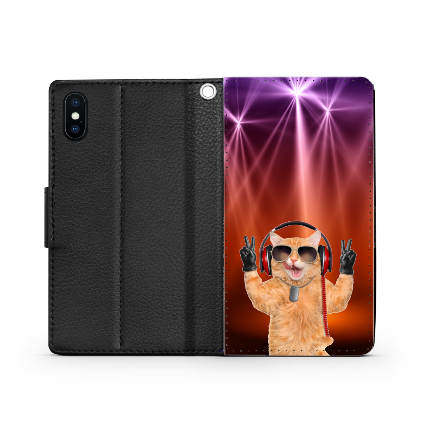 I Love Music - Custodia per Smartphone iPhone/Galaxy -